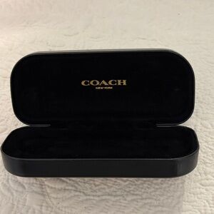 Coach Black Eyewear Case
